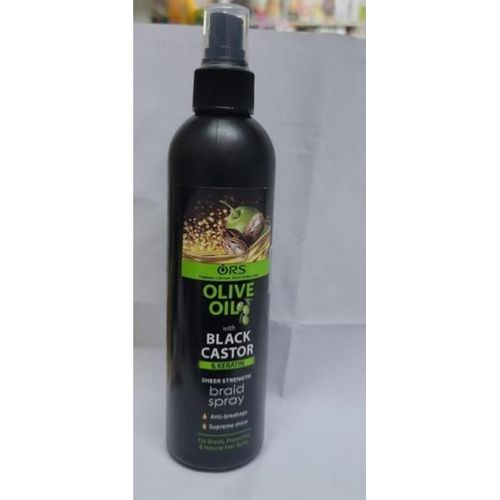 Ors Olive Oil Black Castor & Keratin Braid Spray