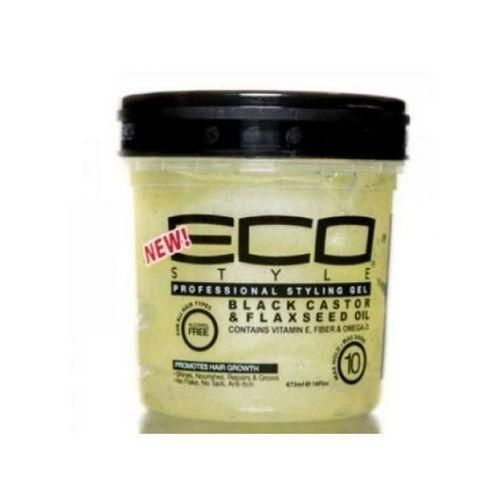 Eco Professional Black Castor & Flaxseed Gel Oil