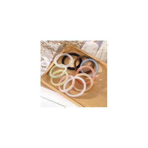 5pcs Spiral Hair Bands /Hair Ties
