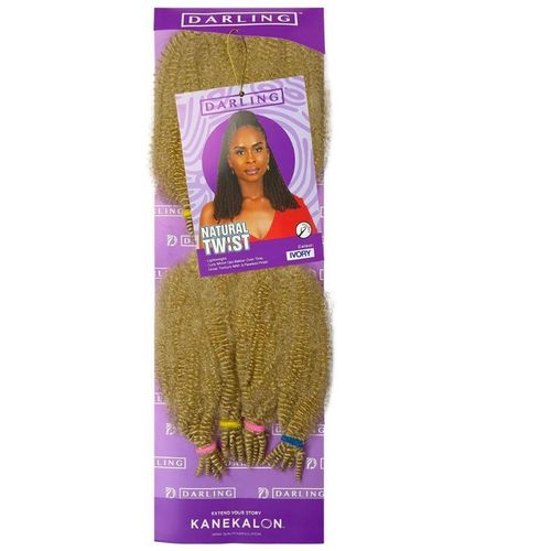 Darling Natural twists for hair additions/extensions-Ivory