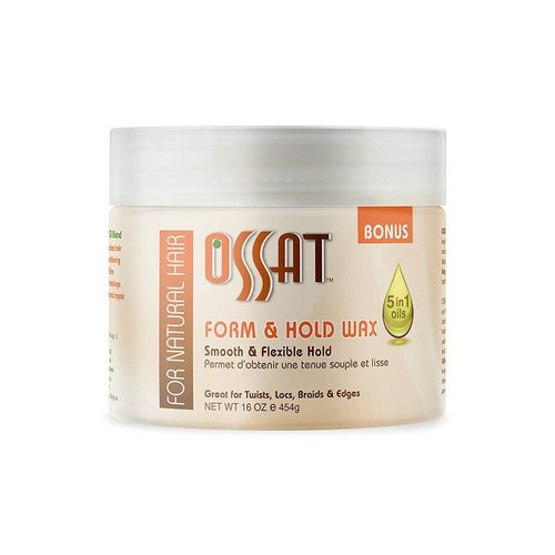 Ossat Naturals Form & Hold Wax For SMOOTH & FLEXIBLE HOLD 16OZ