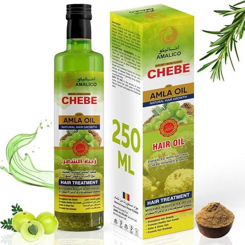 AMALICO Amla Oil With Chebe Powder For Hair Growth For Women And Men, Soften And Moisturize 250ml