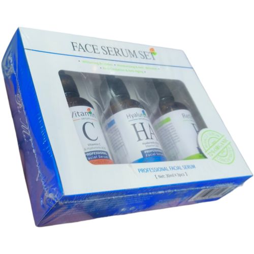 Face Serum Set Vitamin C, Hyaluron, Retinol Cf