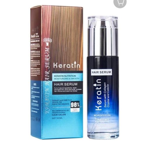 Keratin Sulfate Free Keratin-Nutrition Salon Recommended Hair Serum 80ml