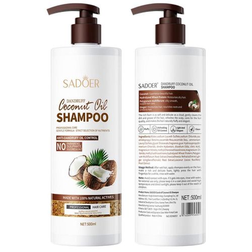 SADOER Dandruff Coconut Oil Shampoo