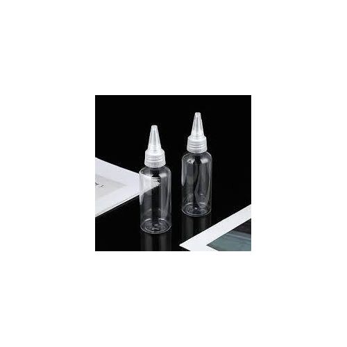 Tip Applicator Bottle Squeeze Bottle Clear Liquid Dispenser -2pcs