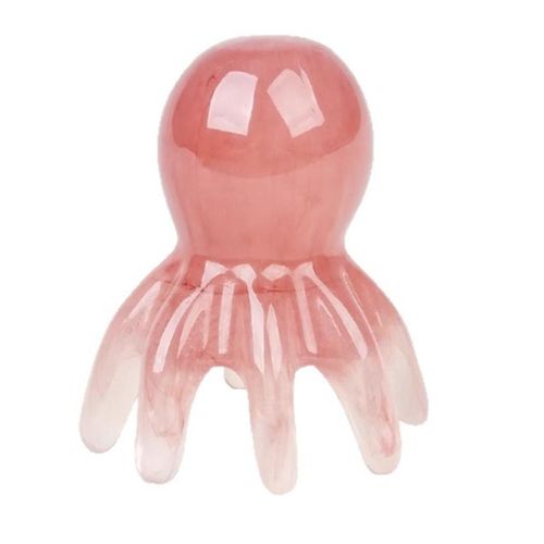 Resin Octopus Comb Cute Head Massager Hair Care Meridian Scraping Scalp Massage Gua Sha Health Massage Tool