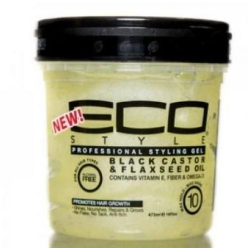 Eco Styler Black Castor & Flax Seed Oil Gel - 473ml