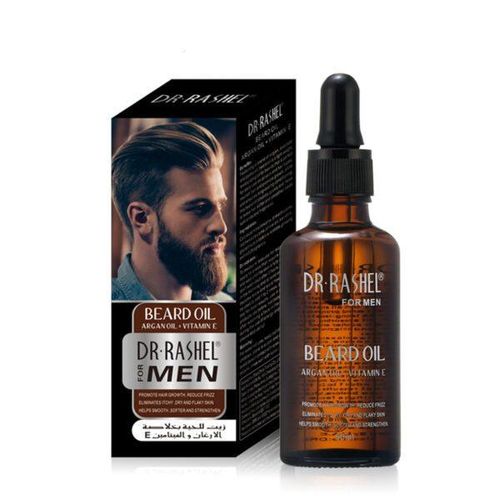 DR RASHEL BEARD GROWTH WITH ARGAN OIL +VITAMIN E FOR A LONG AND THICK BEARD