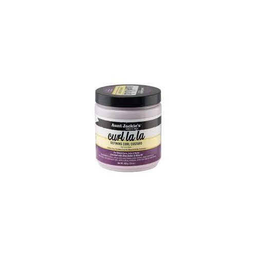 Aunt Jackie'S Curl Defining Custard Curl Lala-426g For Natural Curls,Coils & Waves Enriched with Shea Butter & Olive Oil