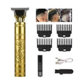 🔥 LIMITED DEAL — Professional Hair Clipper & Trimmer Kit | Cordless USB + 4 Guide Combs + Carbon Fiber Finish | KSh 1800