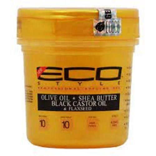 Eco Style Olive Oil Shea Butter Black Castor Oil &Flaxseed Styling Gel