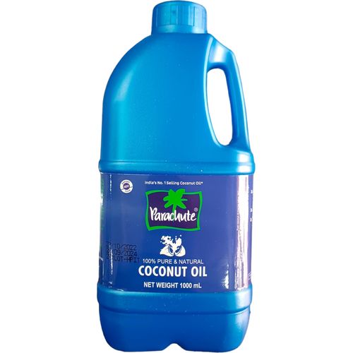 Parachute Pure & Natural COCONUT OIL NOURISHING HAIR & SCALP Vitamin E Moisturizes Softens Reduces Breakage Adds Protein