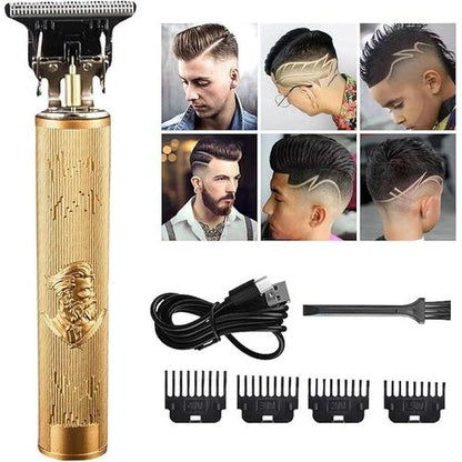 Vintage T9 Professional Hair Trimmer Clipper RECHARGABLE Guide Combs
