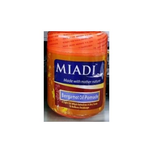 Miadi Bergamot Oil Pomade Refreshes Dry Scalp & Reduces Breakages-400g