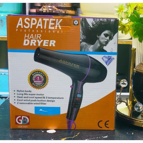 ASPATEK Hair Drier. Model Professional 5800