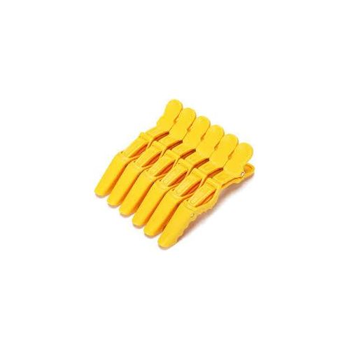 Alligator Hair Sectioning Clips - 6pcs