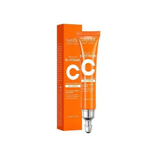 🔥 LIMITED DEAL — Sadoer 5X Vitamin C Eye Cream 20g | Dark Circles + Eye Bags + Fine Lines | KSh 1200