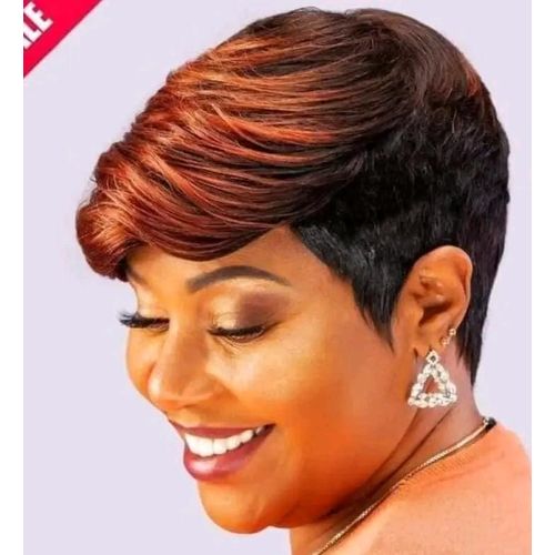 Fashion And Style Pixie Human Hair Wig