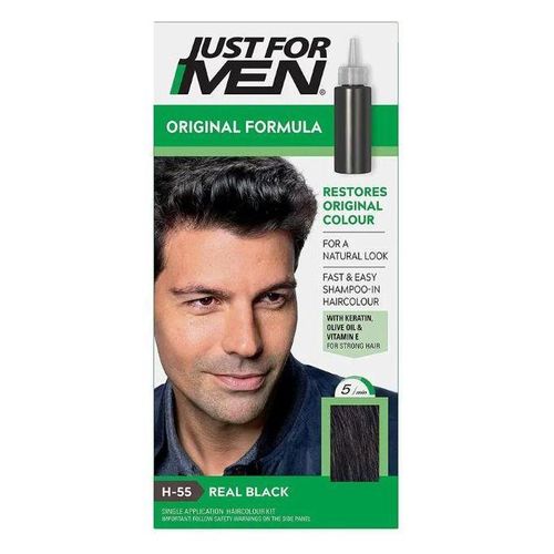 Just For Men original formula real black H 55 black hair dye