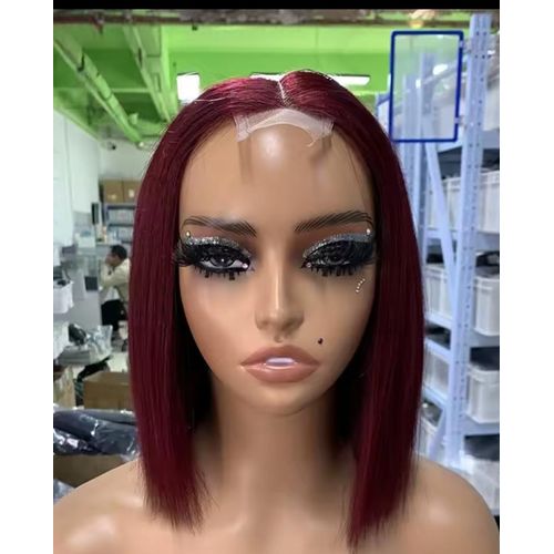 Fashion Classic Semi human Closure wig