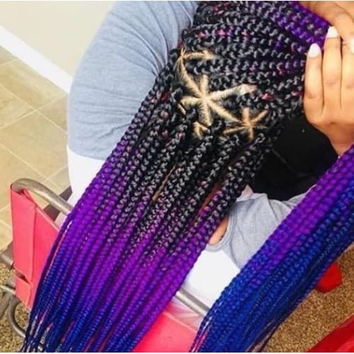 4 Pack Ombre Braids