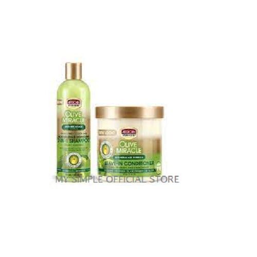 AFRICAN PRIDE Sulphate Free Color Safe 2 IN 1 Shampoo + Leave In Conditioner