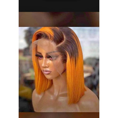 Fashion Classic Human frontal bob wig