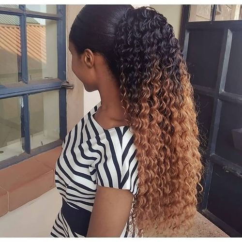Long Curly Hair Extension