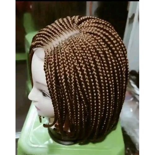 Fashion Classic Closure bob braided wig