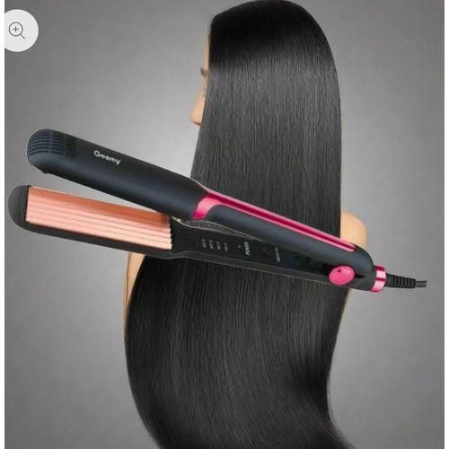 Geemy Professional Hair Straightener With Water-based Ceramic Glaze Layer