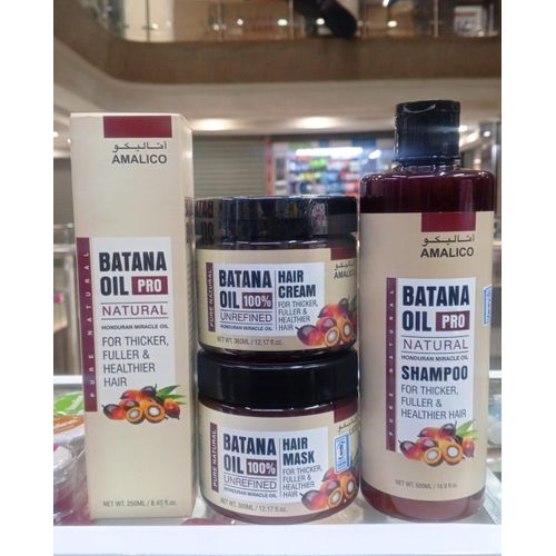 AMALICO Batana Oil 100% Unrefined Hair set...