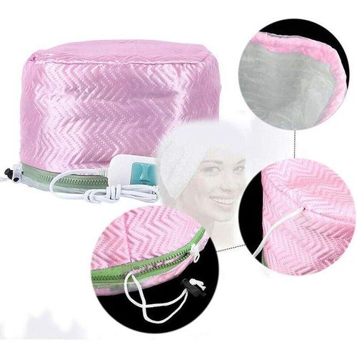 Electrical Thermal Treatment, Hair Steamer Cap,Deep Conditioning Hair Heat Cap-Nourishing Styling