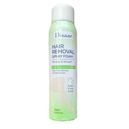 Disaar Hair Removal Spray Foam Painless & Smooth Effective On Legs,Hands, Bikini ,Armpit 150ml