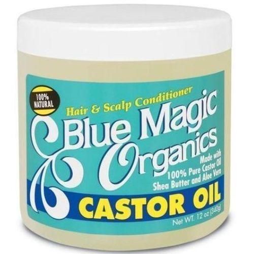 Blue Magic Castor Oil Hair And Scalp Conditioner With Shea Butter ,castor Oil & Aloe Vera-340g