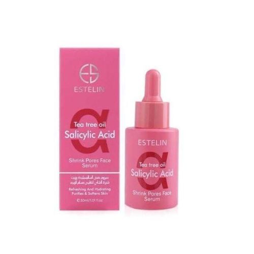 ESTELIN Salisylic Acid And Tea Tree Face Serum ,Removes Acnes Marks,Readiness, Control Oil And Sothes