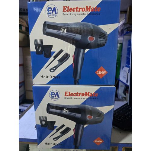 🔥 LIMITED DEAL — ElectroMate Hair Dryer | Fast Drying + Frizz Control + Salon Finish at Home | KSh 2,196