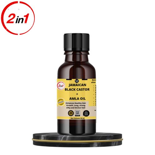 Mekis Jamaican Castor Oil And Amla Oil –30ml,Promotes Hair Growth,,Strengthen Hair,Prevent Hair Breakage