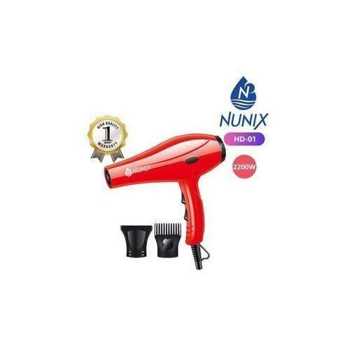 Nunix Blow Dry Hair Dryer - Red