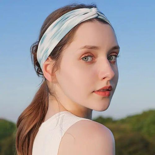 GOLOVEJOY Headband For Women Non Slip Turban Elastic Running Head Wrap Yoga Workout Hair Bands For Girls Quick Dry Sports Breathable Yoga Gym Fitness Running Tennis Outdoor