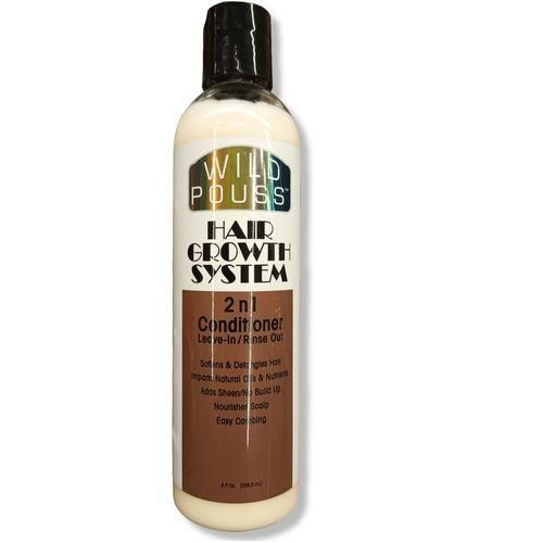 WILD POUSS Hair Growth System 2 In 1 LEAVE IN/RINSE OUT Conditioner nk
