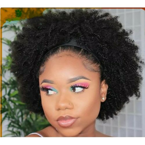 Kinky Synthetic Headband Wig +Free Gift Inside!