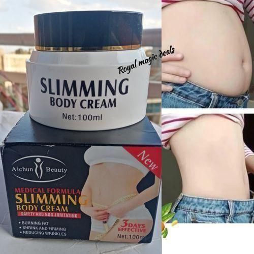 🎁 BUY 1 GET 1 FREE — Aichun Beauty Fat Burning Tummy Slimming Cream 100ml | Visible Results In 3 Days!