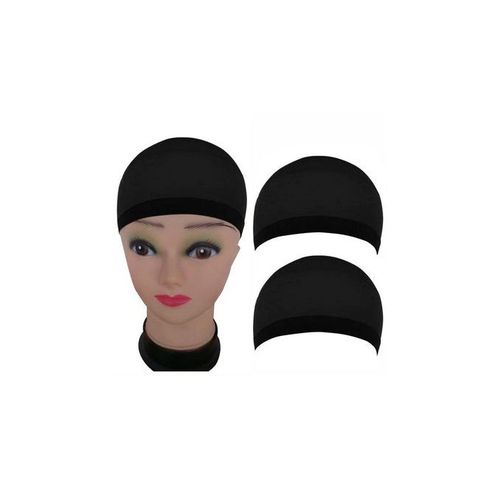 4pcs Black Stretchy Hair Mesh Wig Cap Hair Net