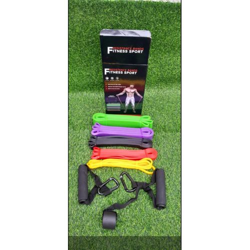5 in one resistance bands with handles