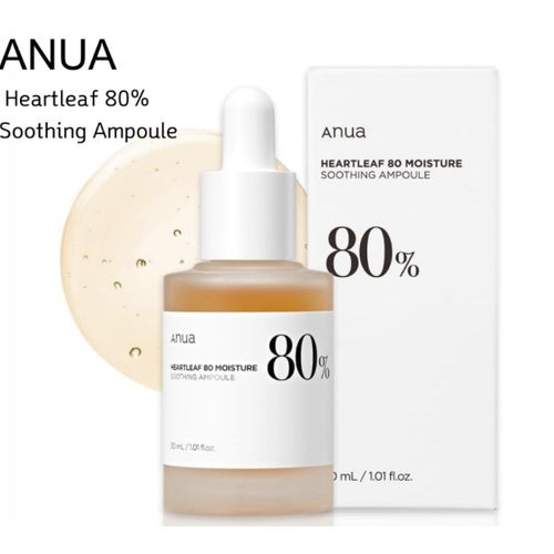 Anua Heartleaf 80 Soothing Ampoule 30ml