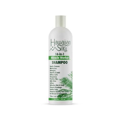 Hawaiian Silky 14in1 Miracle Worker Shampoo 16oz – Strengthen & Repair Hair