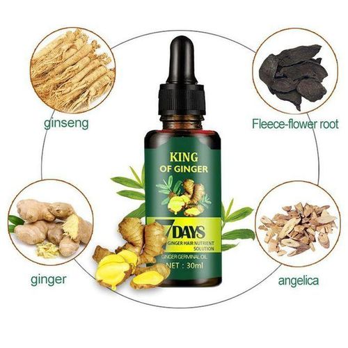 Ginger Hair Growth Oil Bald Patches Stagnant Hair Nutrition Restore