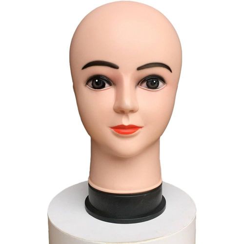 Dummy Mannequin head for wigs display and clamp