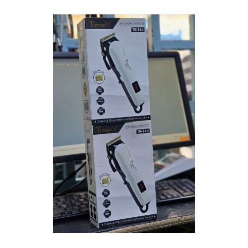 Geemy TM-T40 Professional-Grade Cordless Hair and Beard Trimmer.